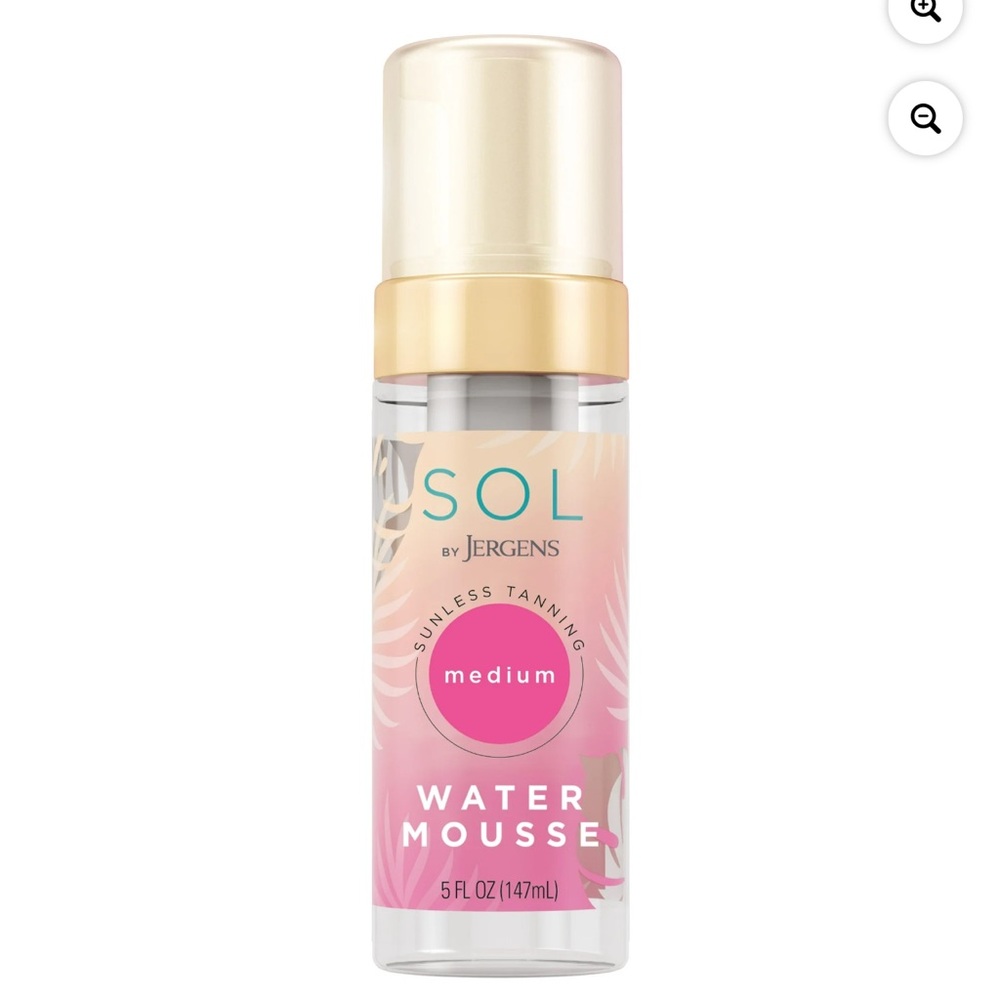 SOL by Erge Medium Water Mousse - Pink and Gold